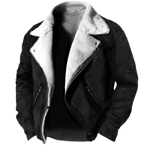 Black oversized jacket