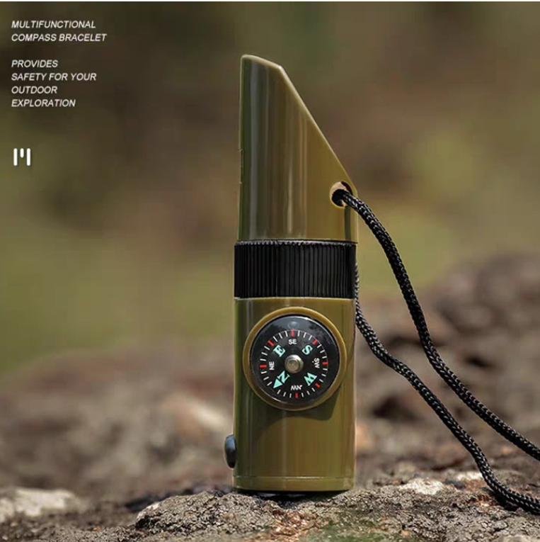 Multifunctional Survival Whistle