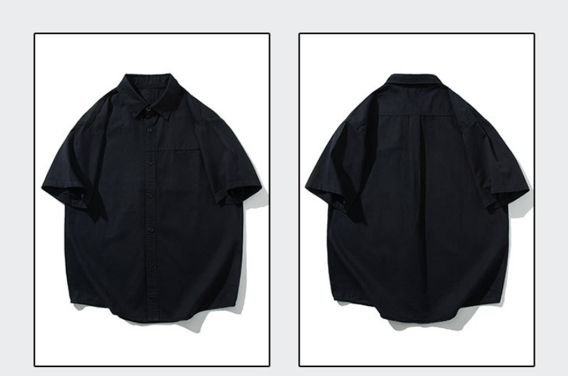 Black Short Sleeve Shirt