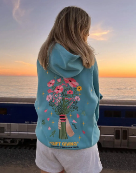 Flower Hoodie Image 1