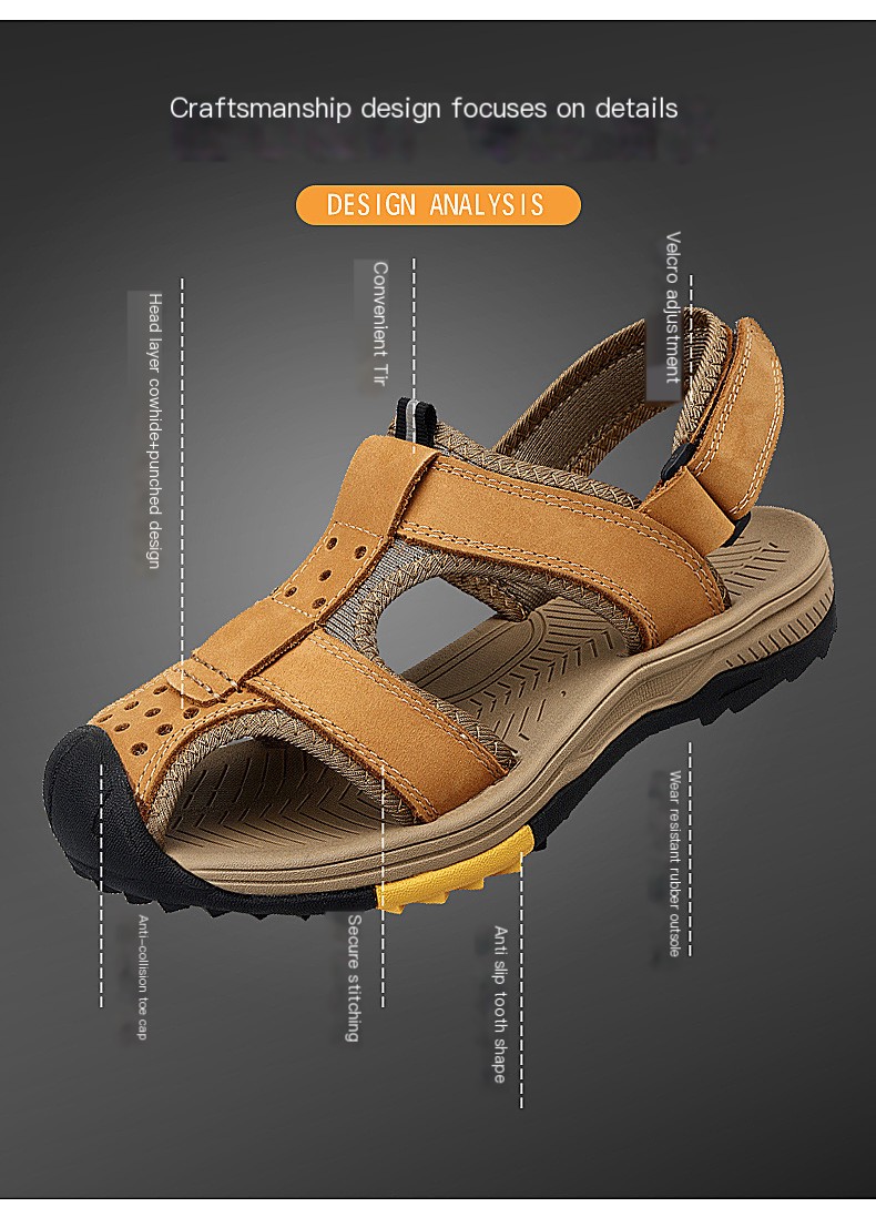 Hélio Leather Sandals Image 11