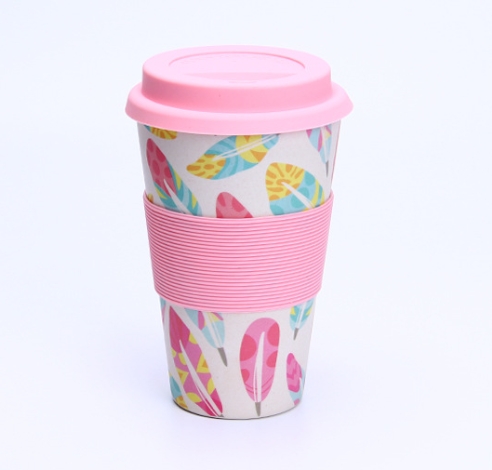 Bamboo Fiber Coffee Cup Image 3