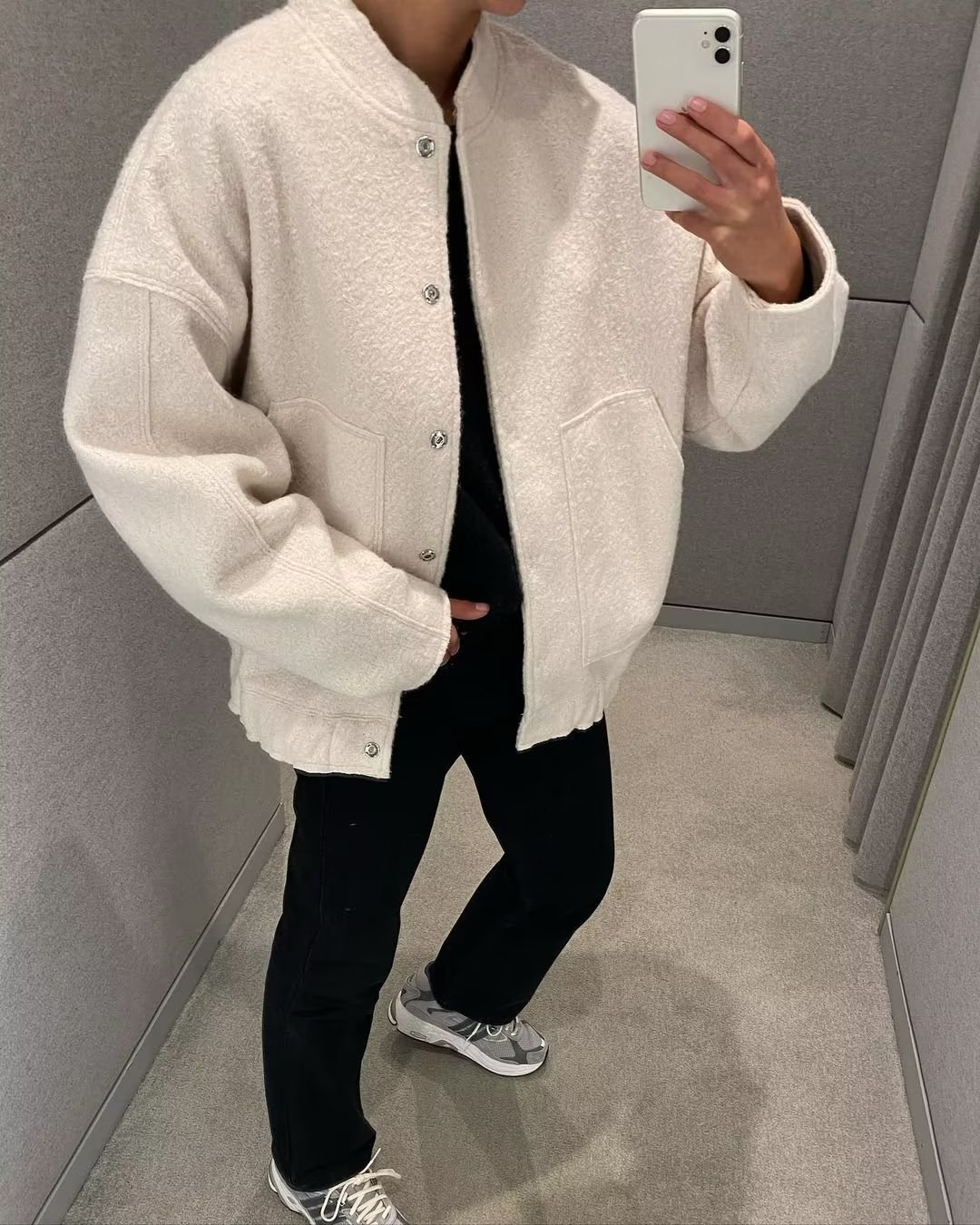 Standing Neck Jacket Image 5