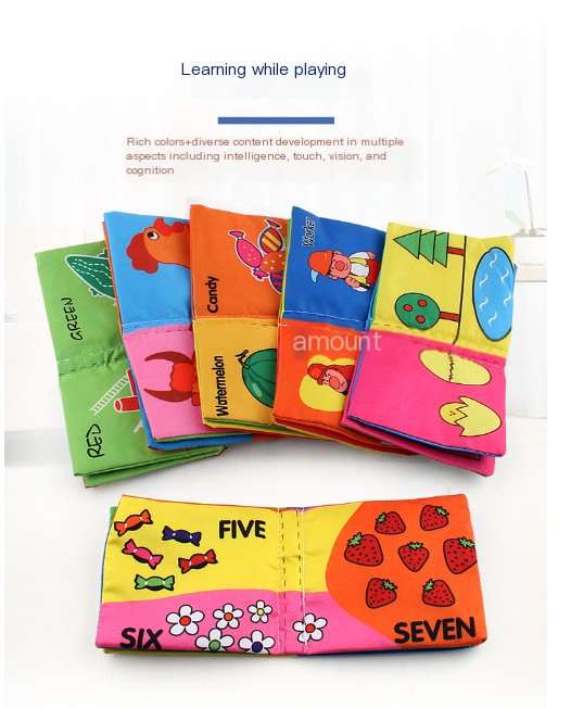 Baby English Cloth Book 3