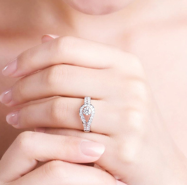 Zircon Engagement Ring 2