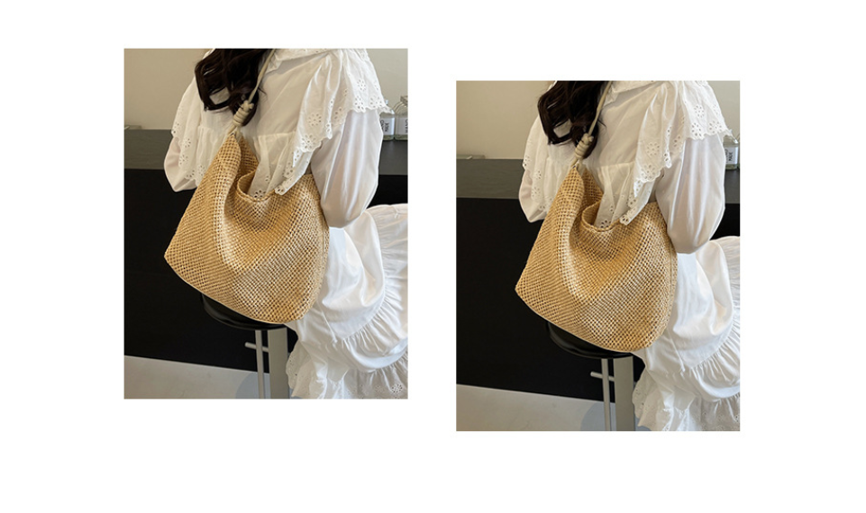 Straw Woven Bag Image 2