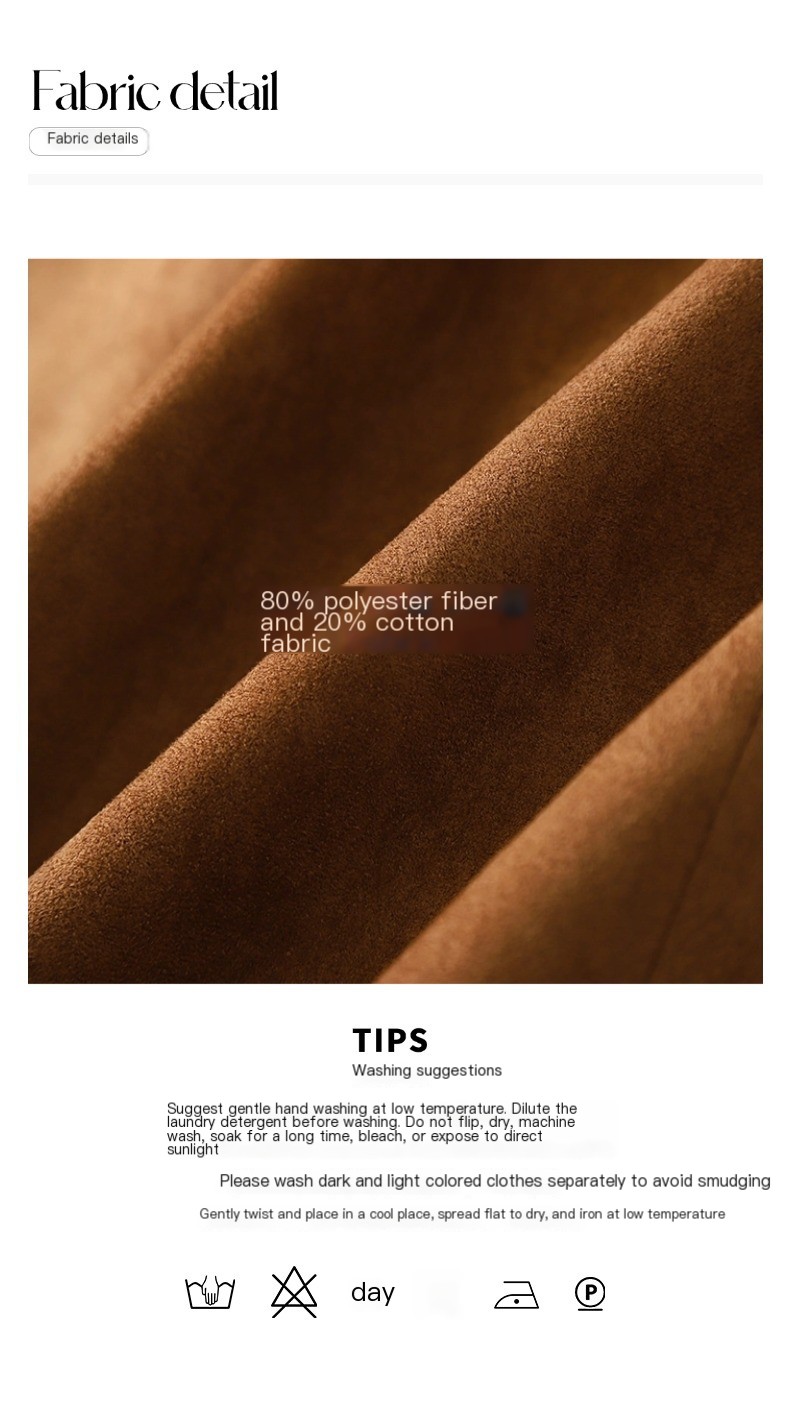 Suede Silhouette Loose Suit Jacket Image 5