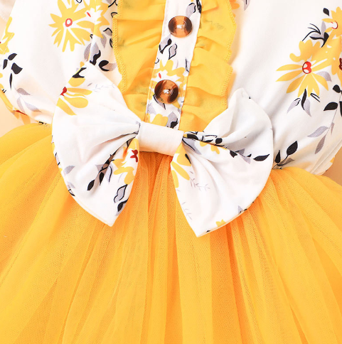 Children's Floral Dress 4