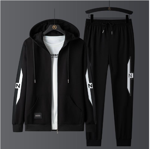 Men's Velvet Tracksuit Image 3