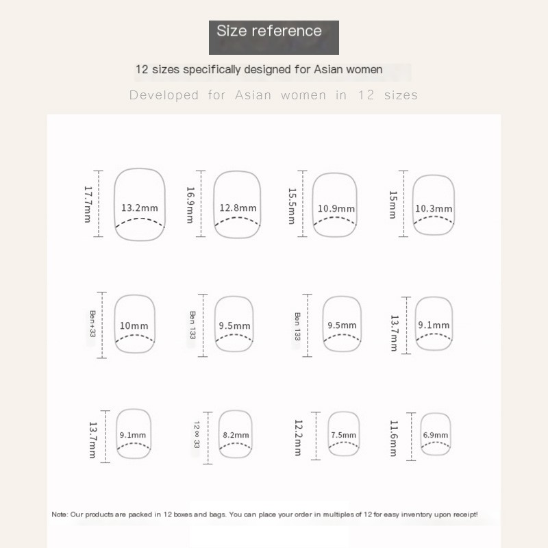 Pure Milk White Glitter Nails