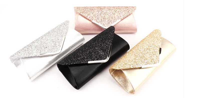 Silver Evening Clutch
