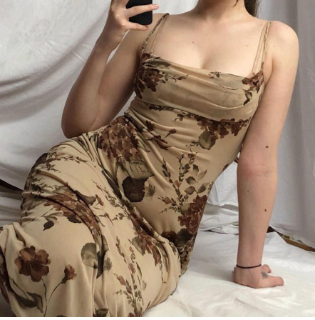 WOLFF Floral Maxidress Image 2