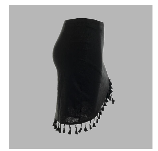 Beaded Wrap Skirt Image 3