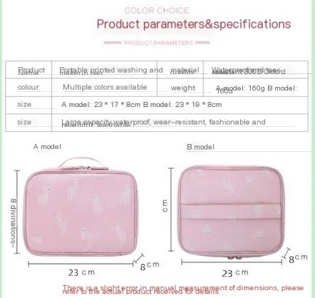 Cosmetic Storage Bag Image 1