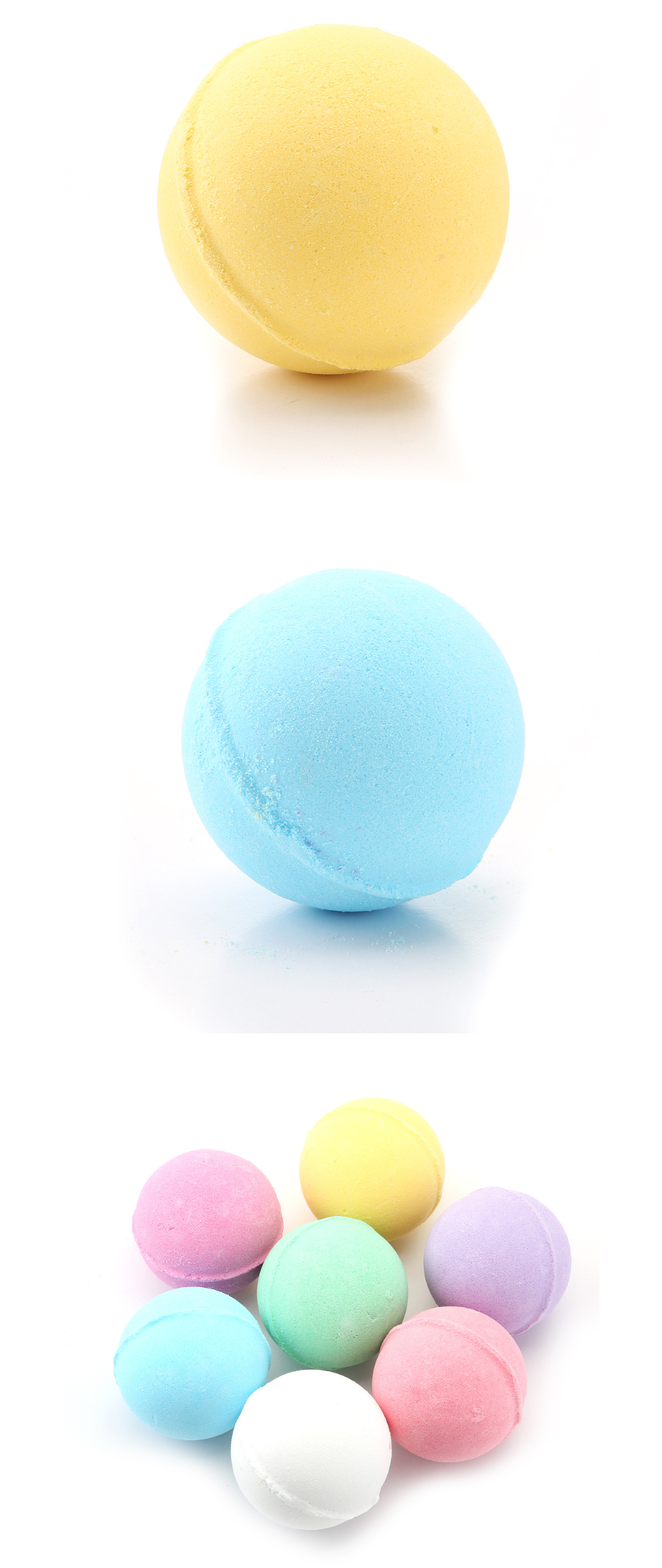 Colorful Bath Salt Balls