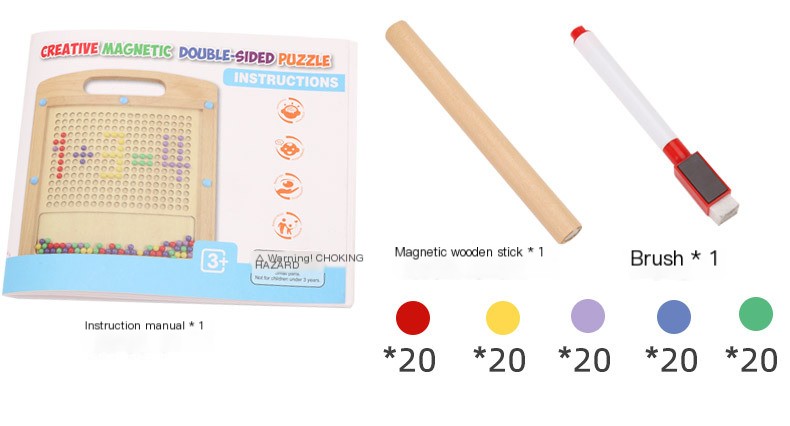 Children's Magnetic Puzzle Toy