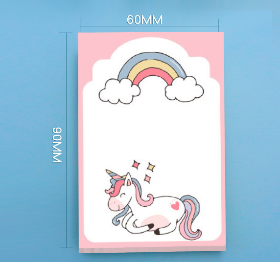 NBY-518 Unicorn Notepad Cover Image 4