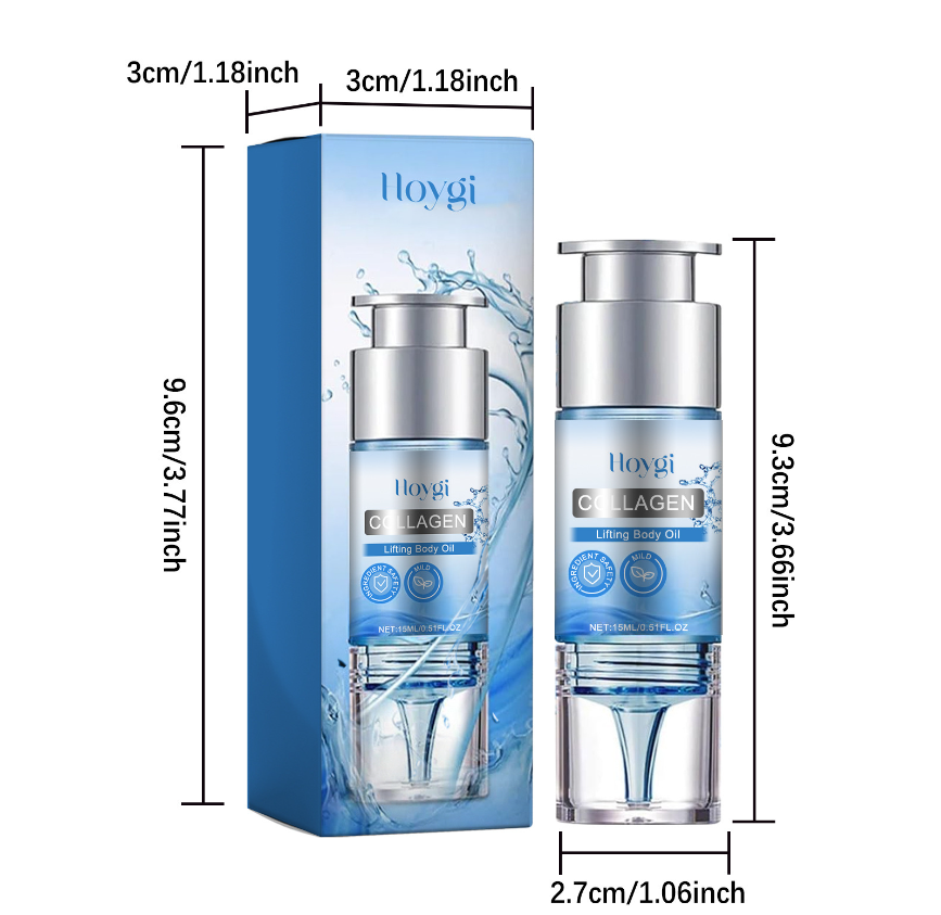 Collagen Body Oil Application