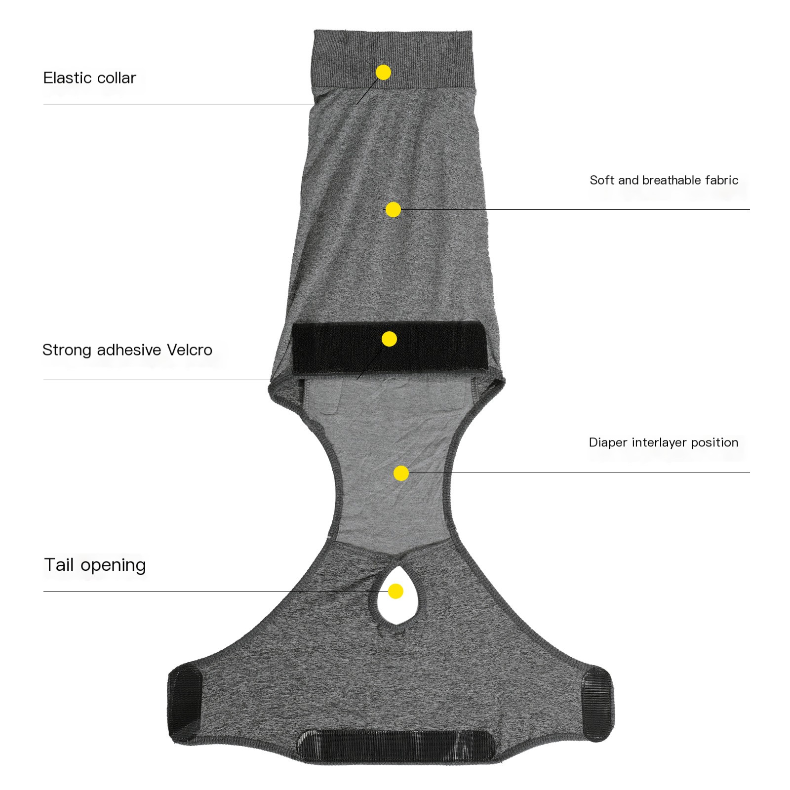 Dog in Fleece Outfit