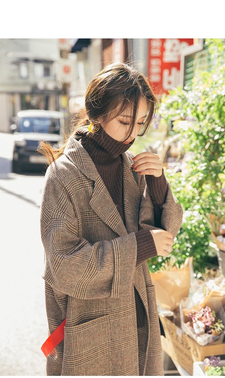 Plaid Coat Image 5