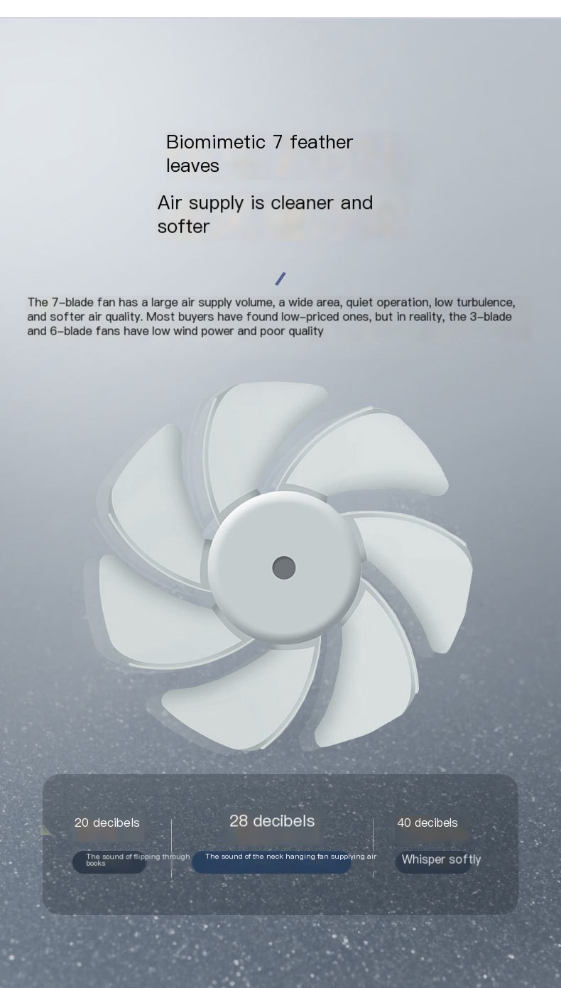 Handheld Neck Fan Image 2