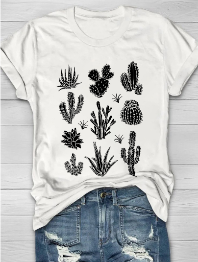 WOLFF Vintage Blumen T-Shirt Detail
