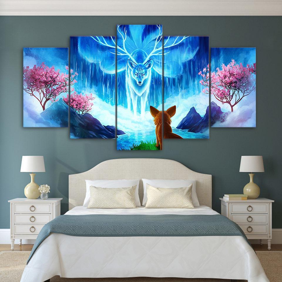 Magic Deer Wall Art