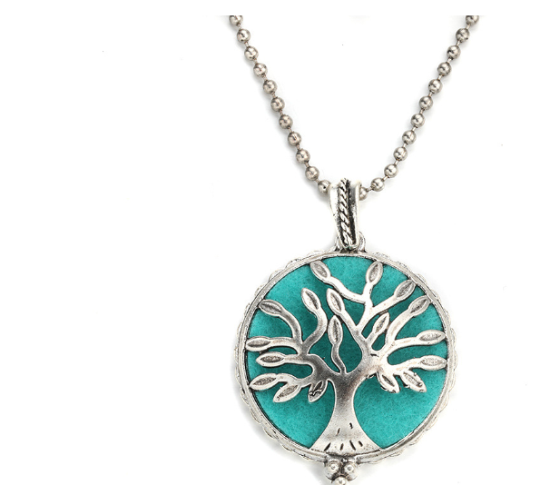 Essential Oil Owl Pendant Necklace 3