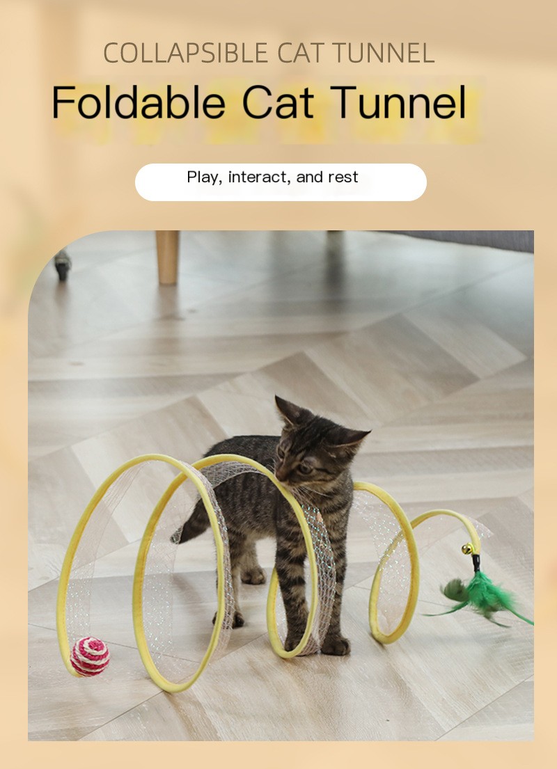 Cat Tunnel Toy