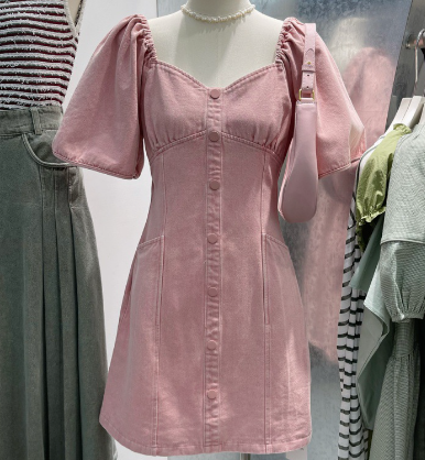 Vintage Dress Side View