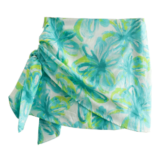 Tropical Print Skirt Image 2