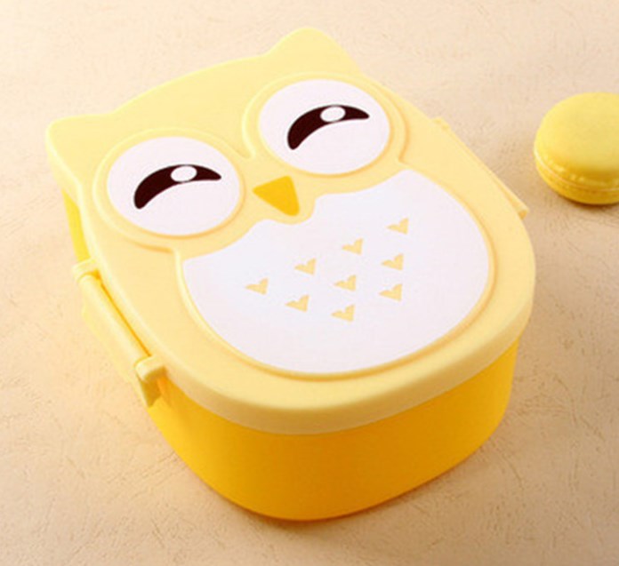 Owl Lunch Box Pink