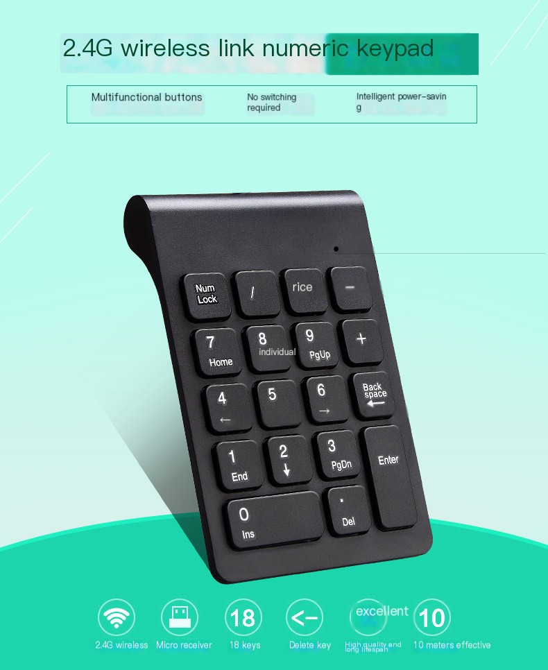 Wireless Numeric Keypad