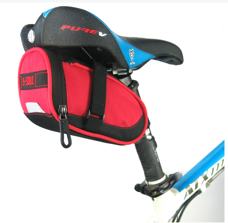 Bike Tail Bag in Action