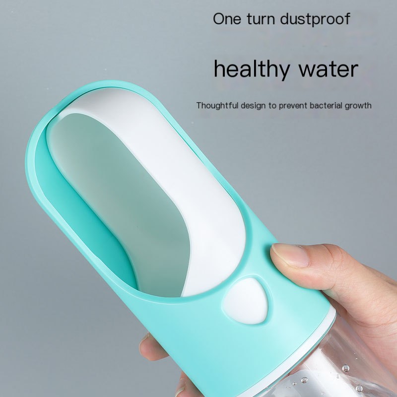 Dog Water Bottle Blue