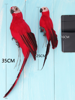 Realistic Parrot Figurine 3