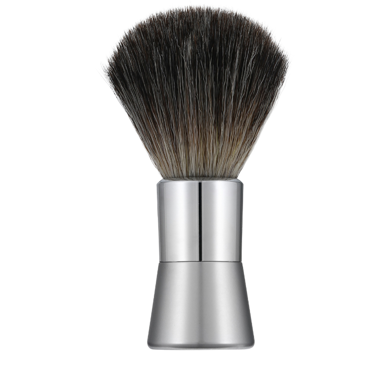 Stainless Steel Shaving Brush Silver