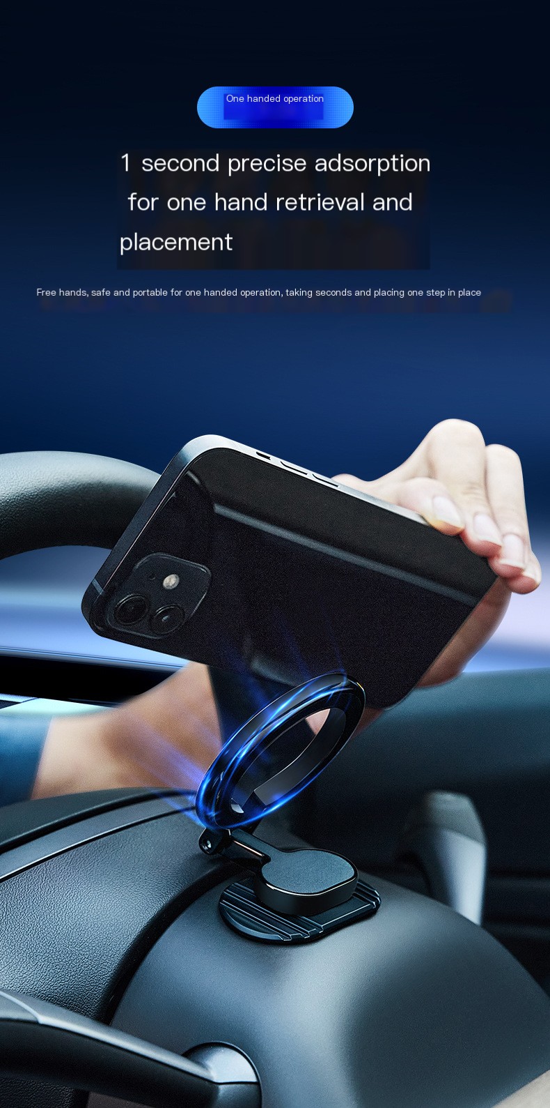 CA1 Magic Ring Car Cell Phone Holder Image 4