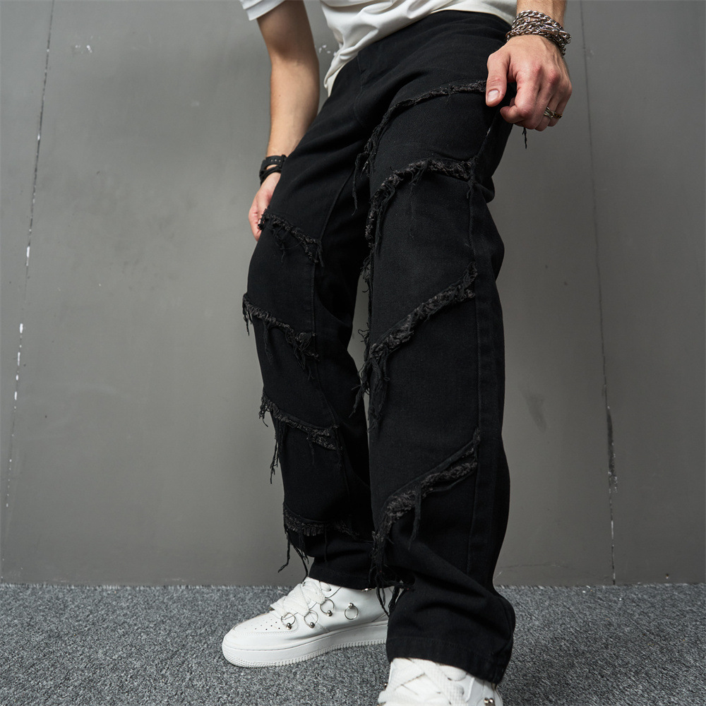 High Street Fleece Panel Slim Jeans
