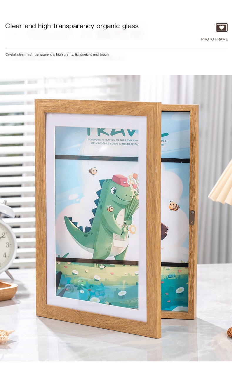 Magnetic picture frame