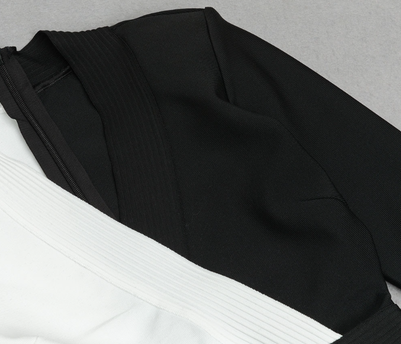 Color Block Dress Image 7
