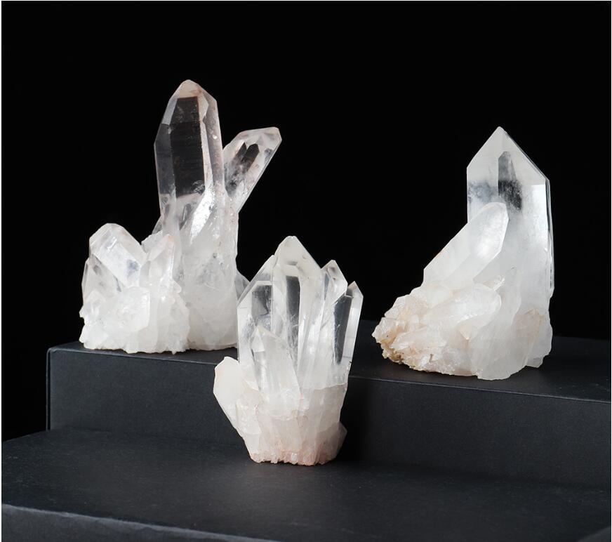 Natural White Crystal Cluster