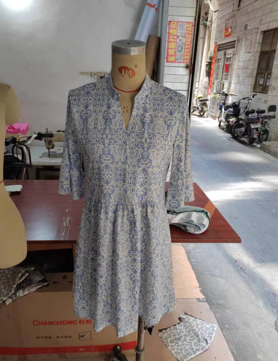 Boho Dress Graphic Print 3