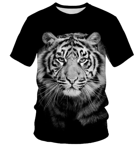 Camiseta Masculina Noblee Leão Judá 3D Image 4