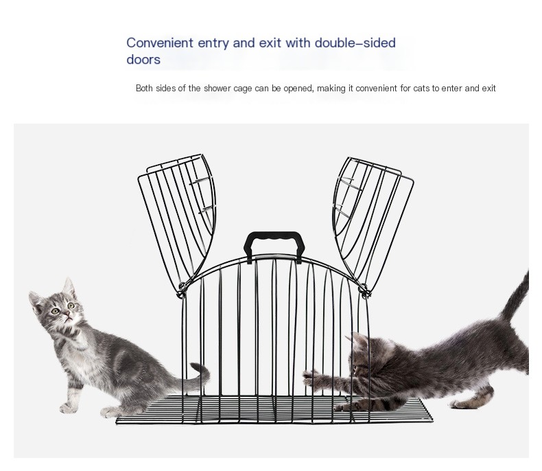 Cat Bathing Cage