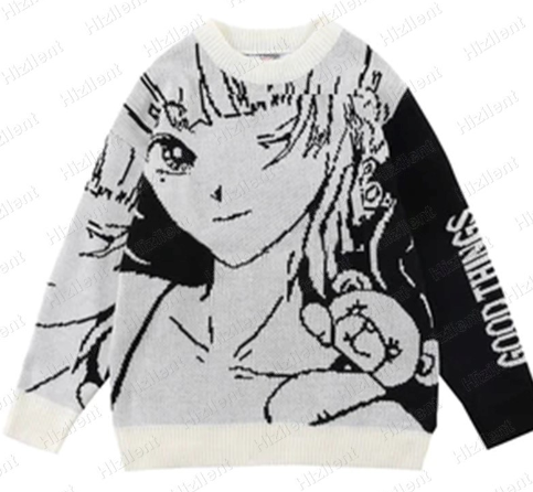 Fashion Anime Girl Sweater 2