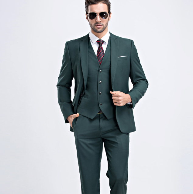 Men's Business Suit Set - Image 3