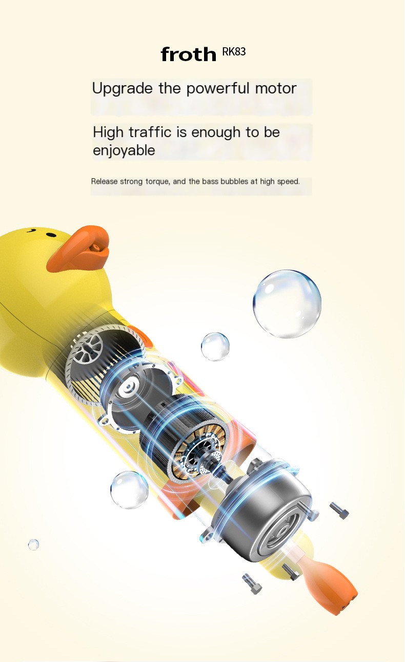 Little Yellow Duck Foam Machine Image 6
