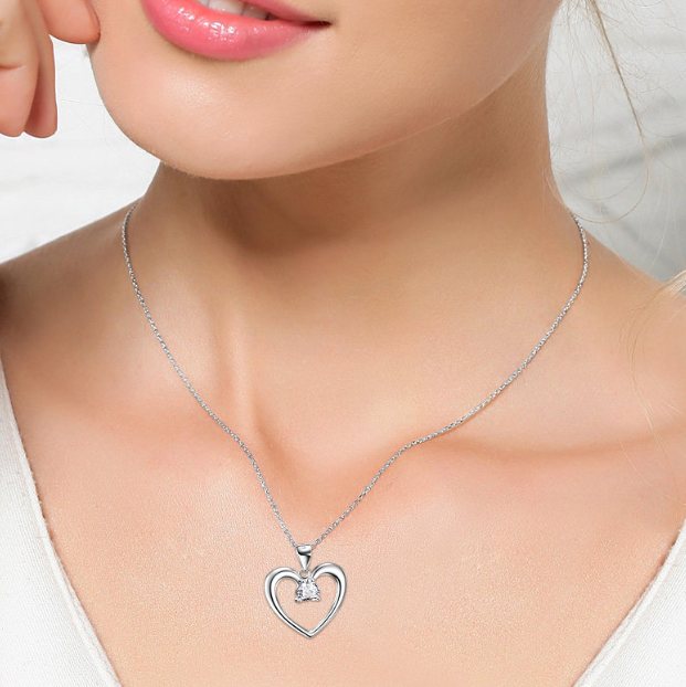 Elegant Heart Necklace