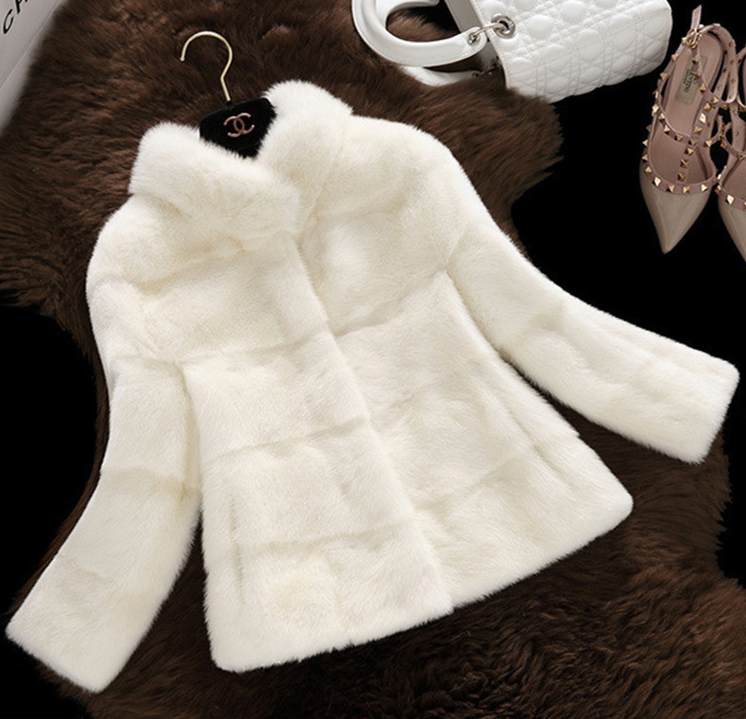 Faux Fur Coat Image 3